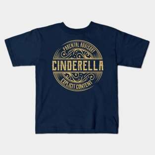 Cinderella Vintage Ornament Kids T-Shirt